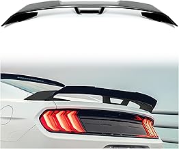 KUAFU Boot Spoiler Compatible with 2015-2022 Ford Mustang 2-Door Coupe Models Rear Wing Glossy Black