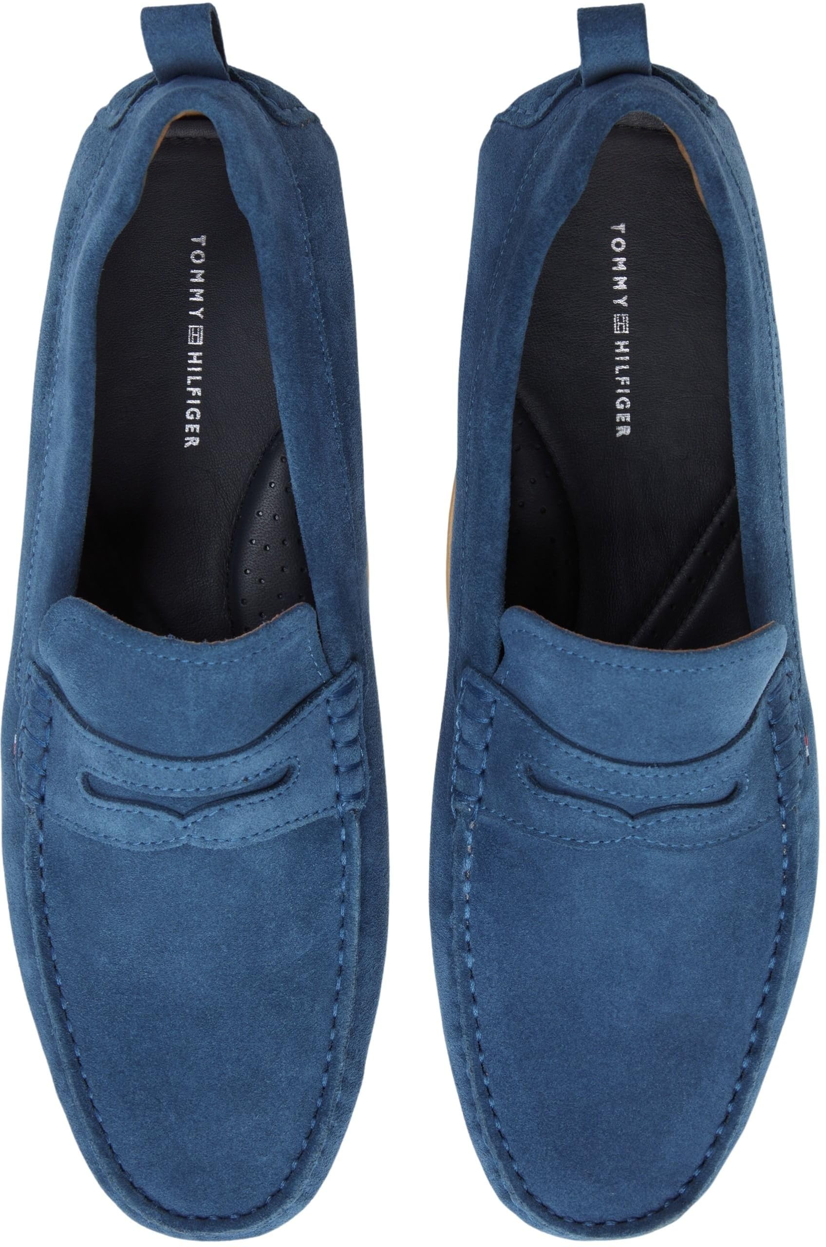Tommy Hilfiger Homme Core Hilfiegr Suede Driver Fm0fm05789 Chaussures de conducteur