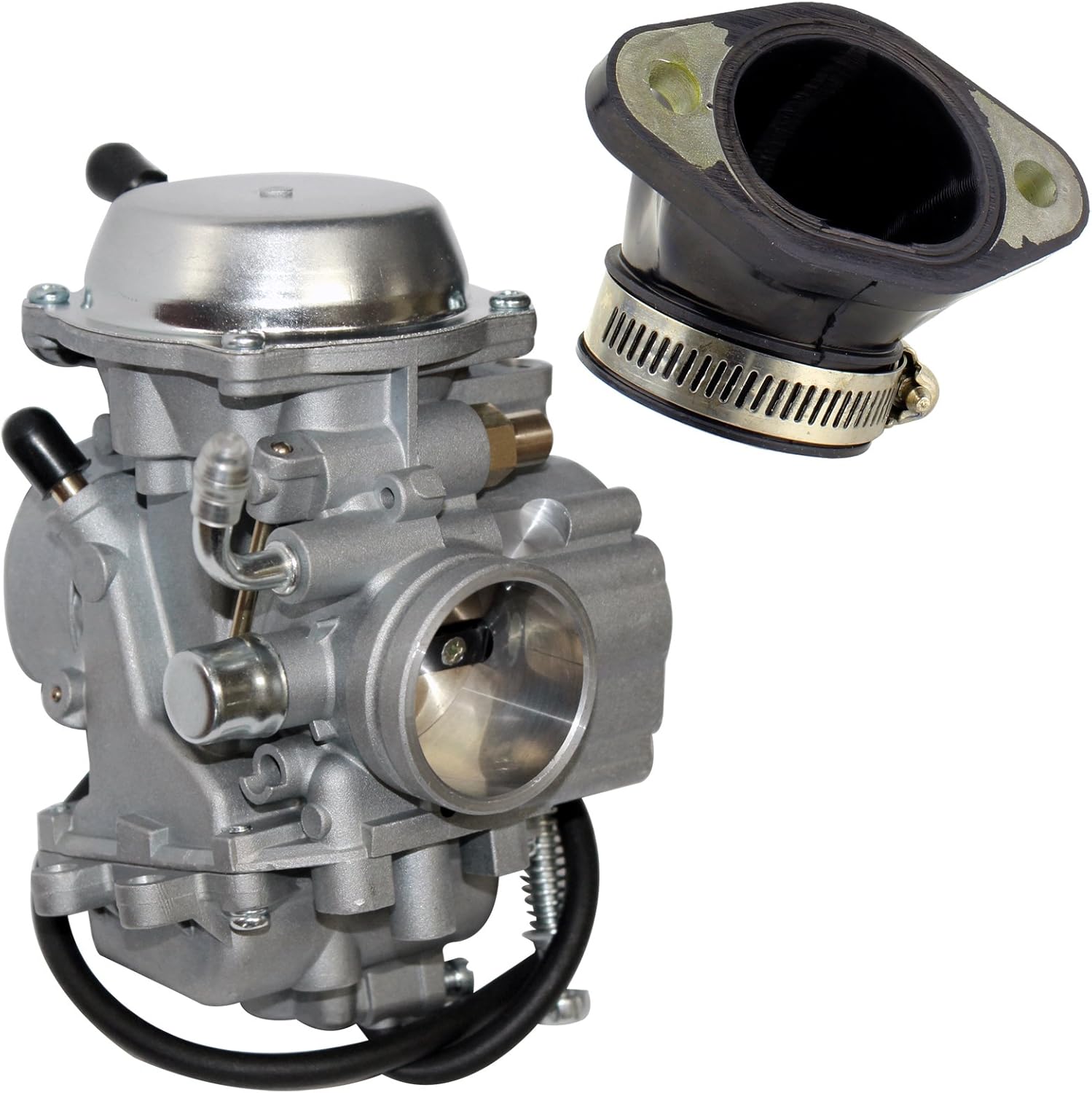 Repuesto UTV Polaris Carburador Caltric Para Polaris Magnum 325 2X4/4X4 HDS (1995-2002) - Número OEM 3131463, Con Choke Eléctrico Carburador Caltric CA129A1017 - Foto 13