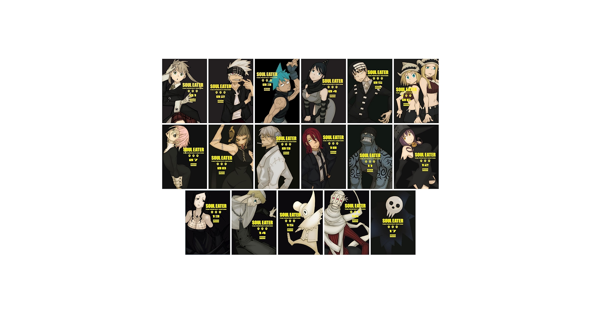 ★SOUL EATER ソウルイーター　★ PERFECT EDITION★全巻 Soul Eater: The Perfect Edition Hardcover Manga (9-12