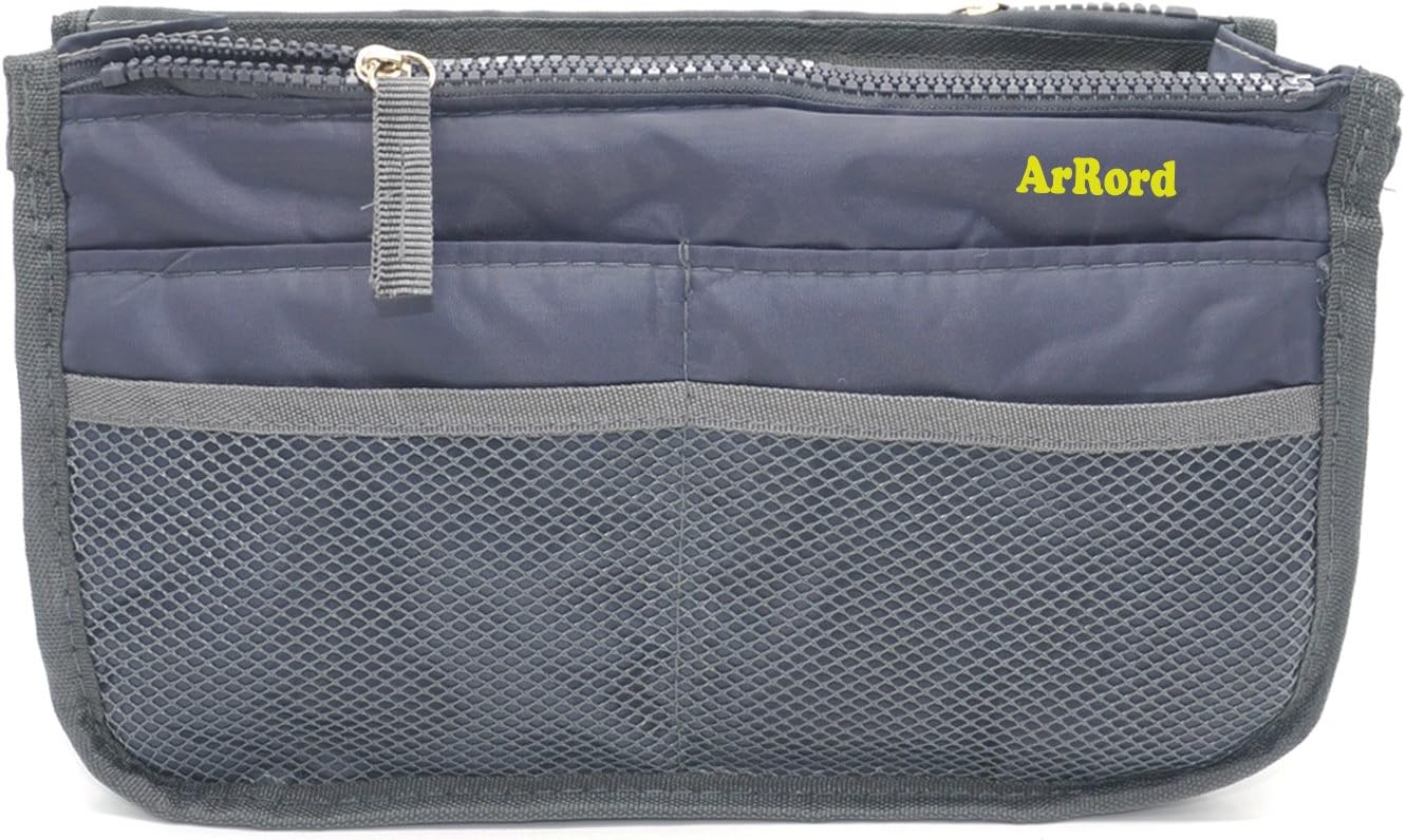 Handbag Pouch Bag in Bag Organiser Insert Organizer Tidy Travel Cosmetic Pocket