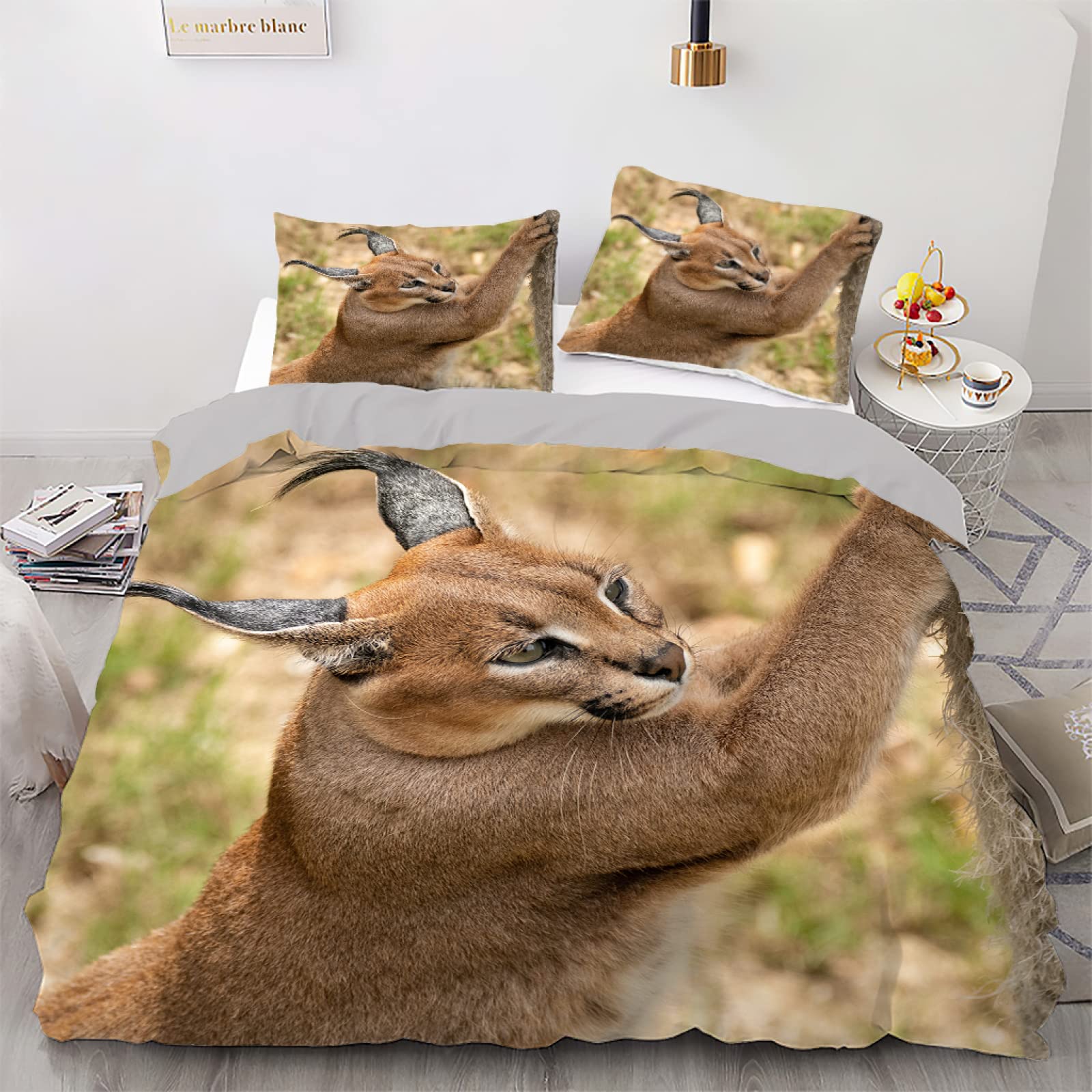 Housse de couette 140x200 fille en microfibre entretien facile