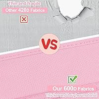 Vista 8 de Almacenamiento Colgante de Animales de Peluche, Organizador Grande de Juguetes de Felpa Sobre la Puerta con Gancho de Metal, Idea de Soporte