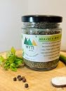 MYTI NATURALS Pahadi Salt BHAVRI & MINT Flavour | Local Basil | Flavoured Herb Salt | 125g | Traditional and Authentic Pahadi namak | Himachal Seasoning| Himalyan Masala salt | Seasoning for Fruits, Salads, Raita, Chaach, Nachos, fries seasoning, Chutney, Pasta & Snacks | lahsuni and pudina namak | healthy gallery image