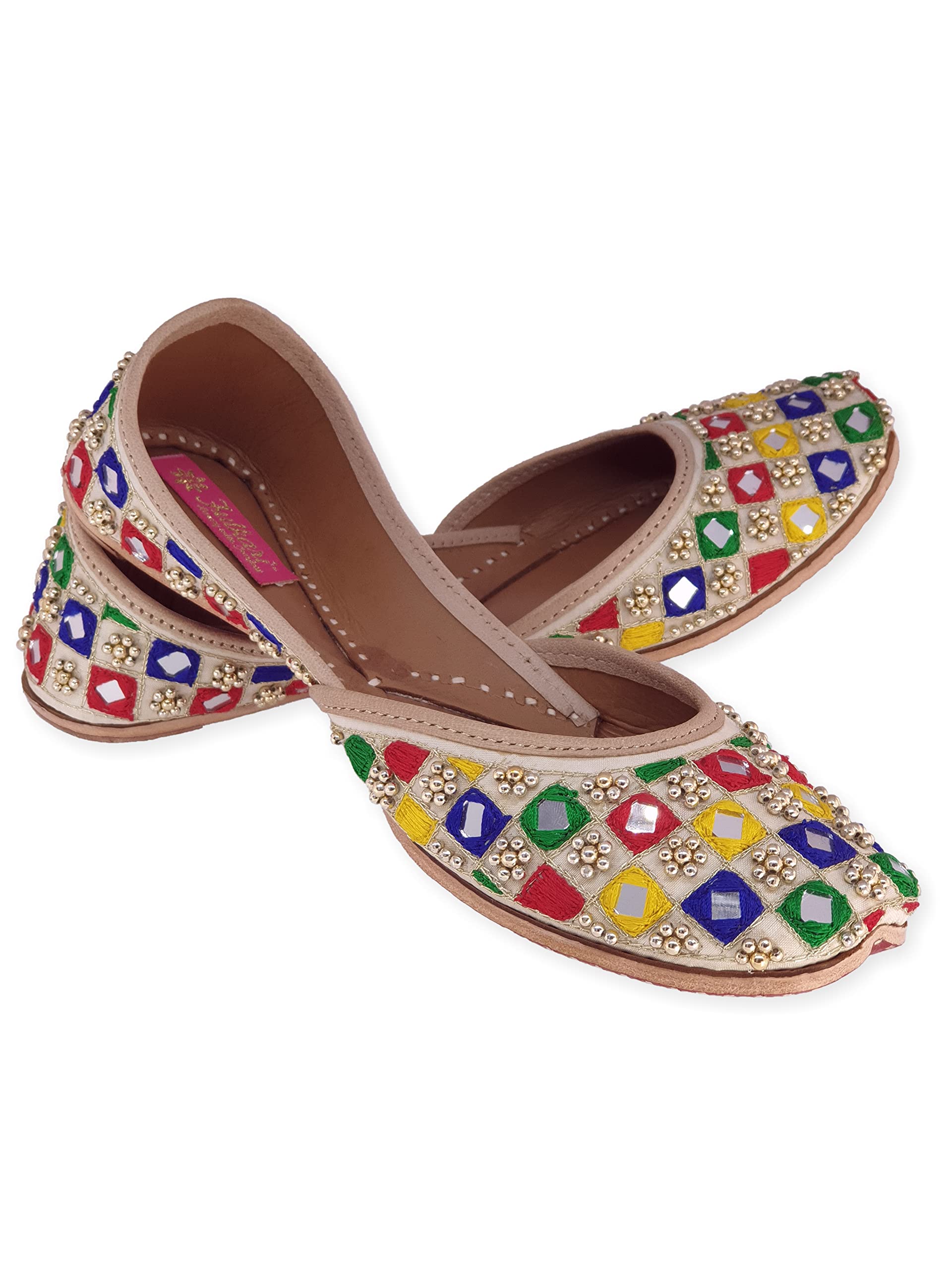 Women's Sunshine Mirror Multicolored Genuine Soft Leather Jutis-image-29