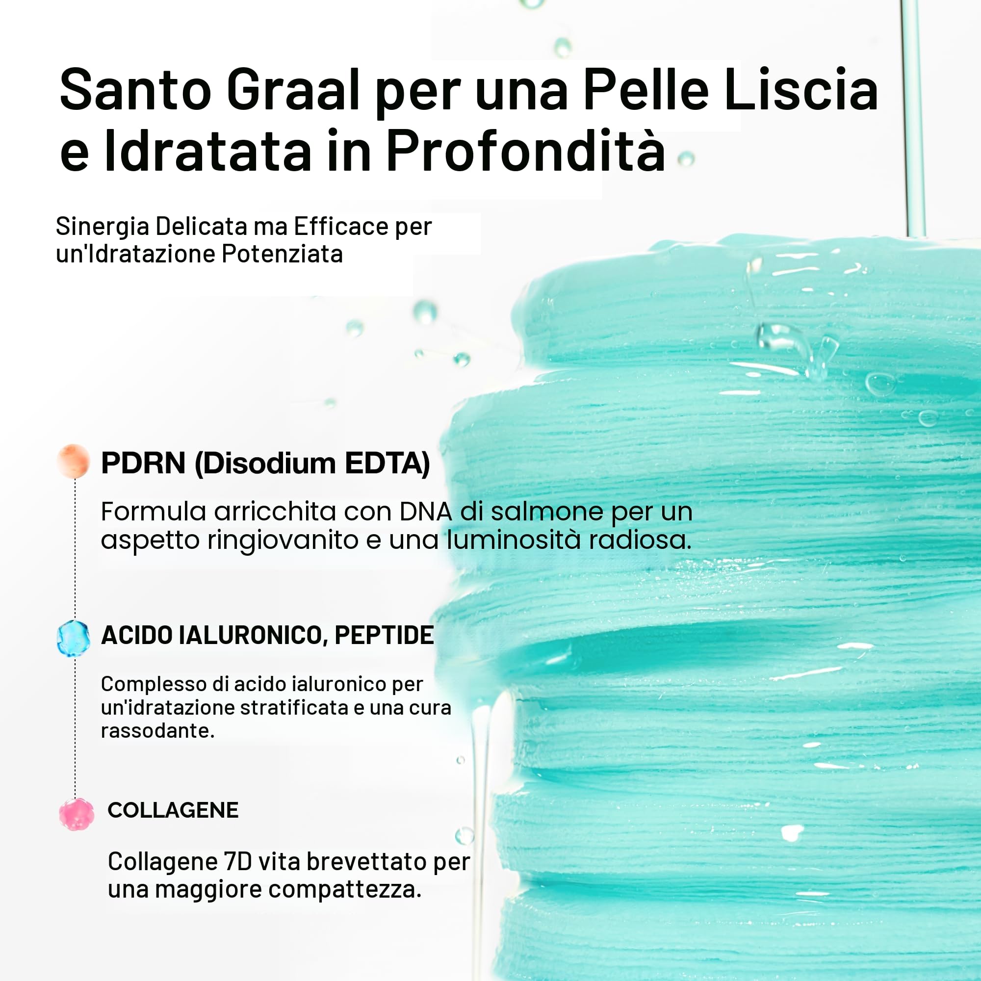 Anua PDRN 100 Hyaluronic Acid Glow Pads - Dischetti tonico viso coreani glow e rimpolpanti con PDRN e Acido Ialuronico, idratazione profonda, prep make-up, doppia texture (180 ml, 60 pads)
