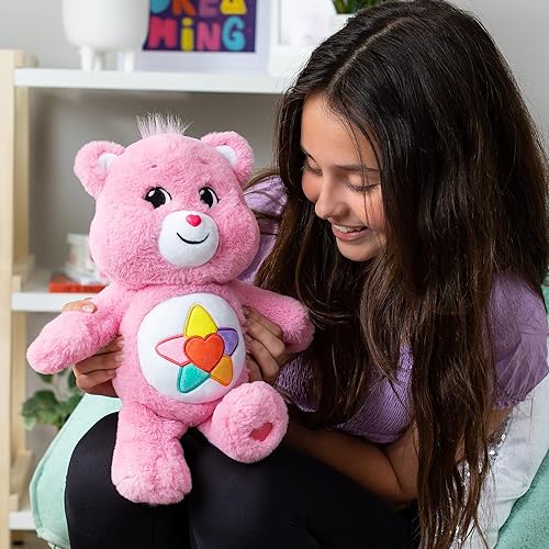 Miniatura 4 de Care Bears Basic Fun 22413 True Heart Bear, Cute Collectible Soft Toy, 35 cm, Soft Toys and Soft Toys for Children, Adorable Teddy Bears for Girls
