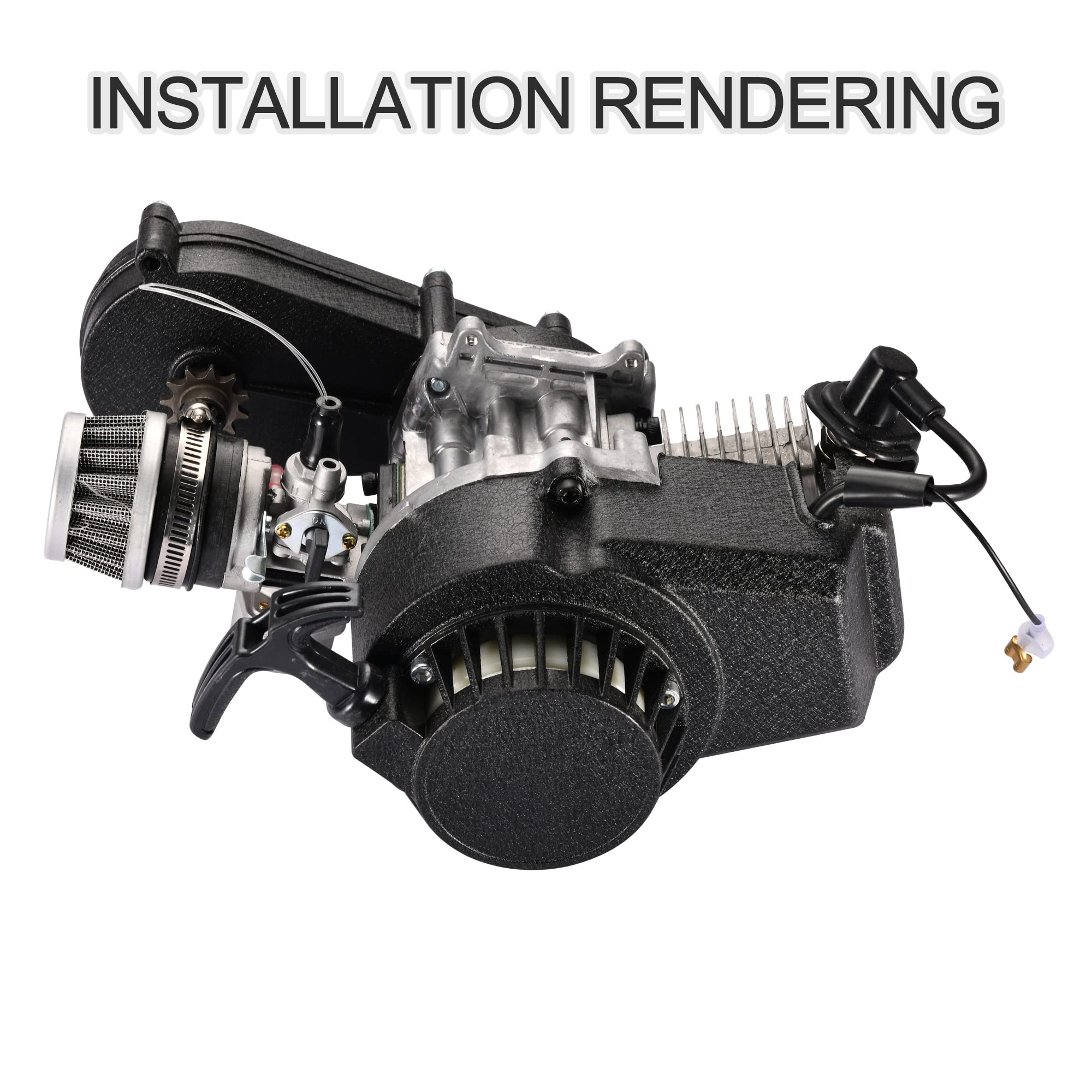 Avviamento A Strappo Per Moto 2 Tempi GOOFIT - Universale Per Ciclomotori, Scooter E Go Kart - Foto 5