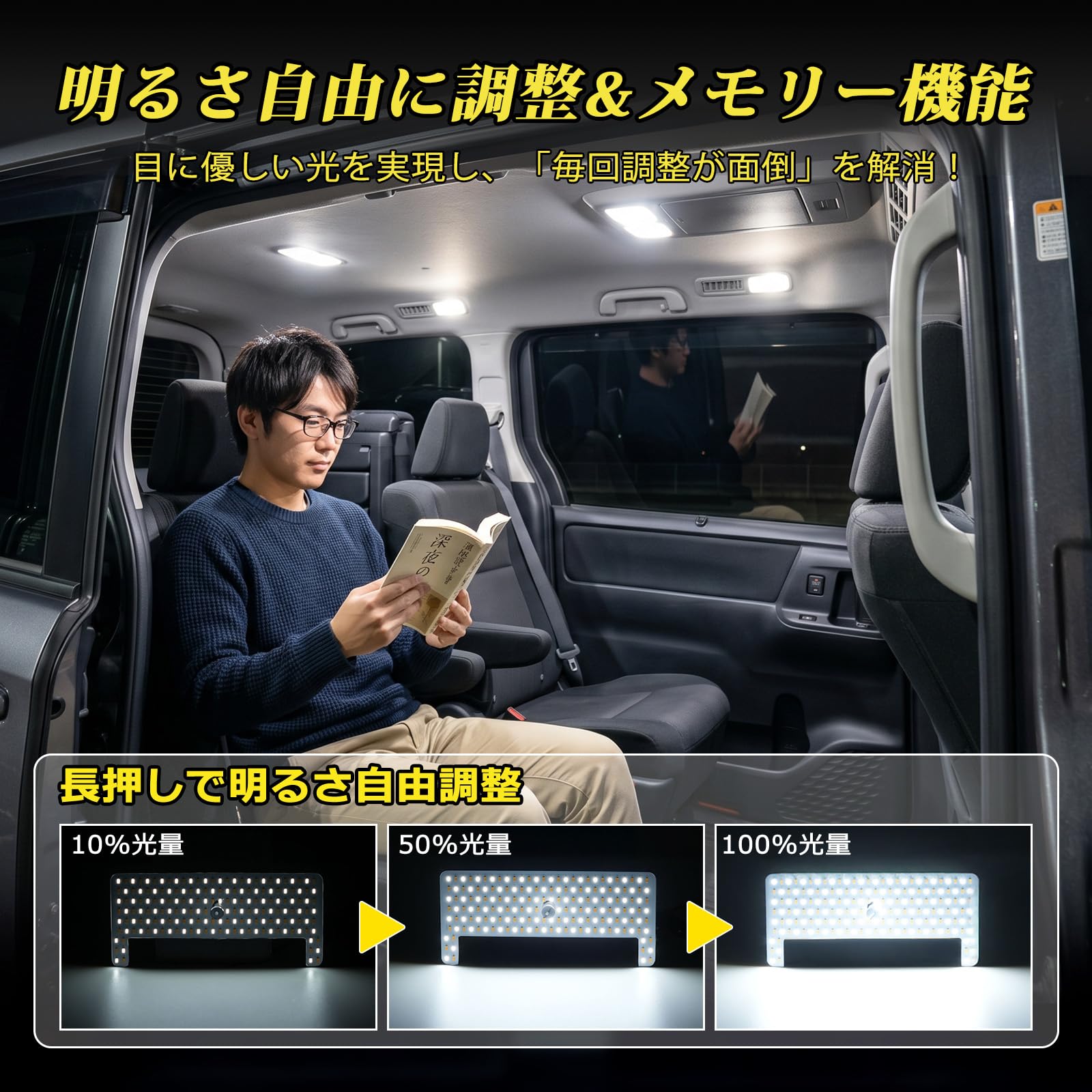 Amazon | 【3色切替＆無段階調光】Perrace ヴォクシー 80系 ノア80系