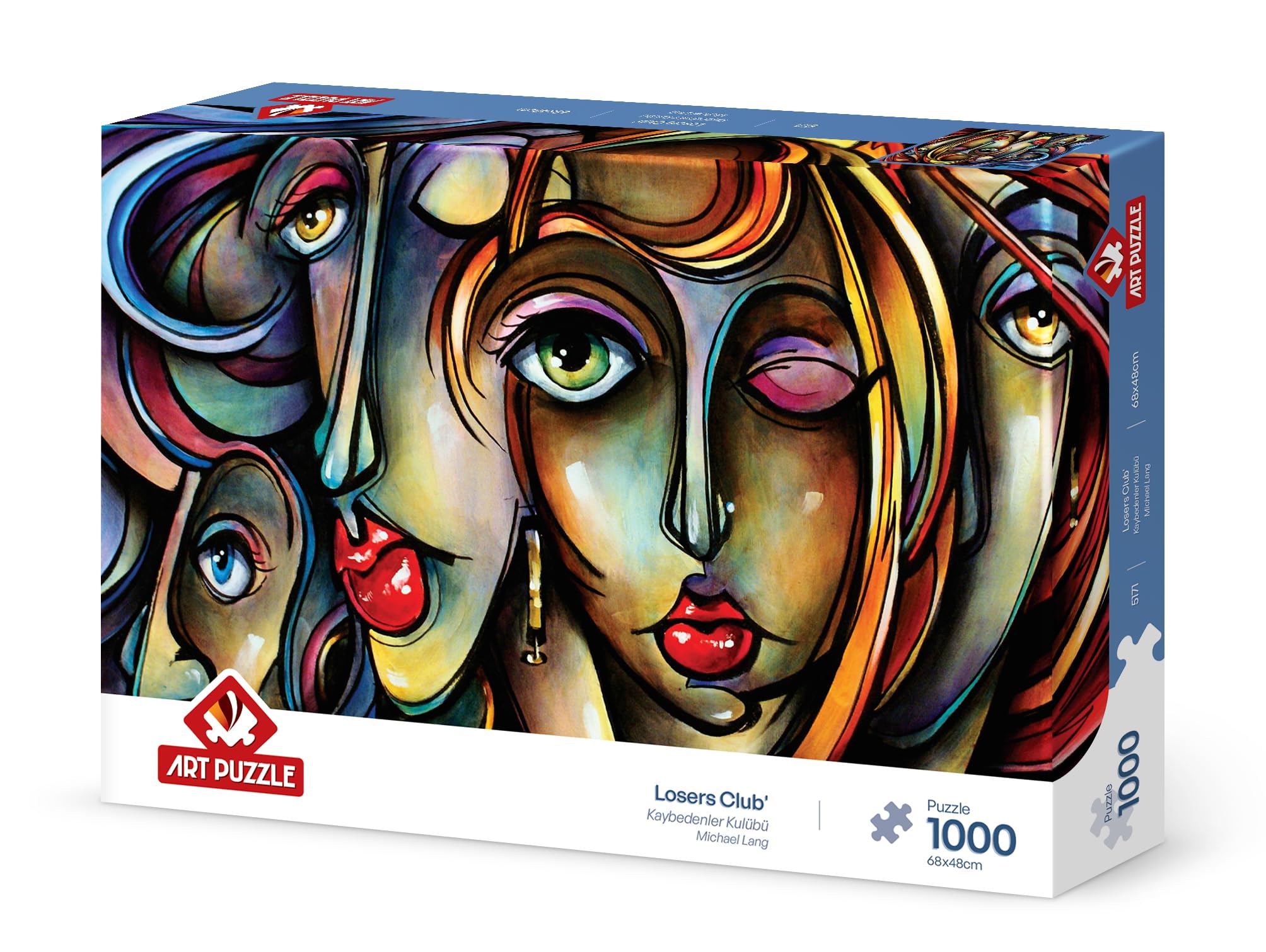 Art Puzzle Kaybedenler Kulübü 1000 Parça Puzzle
