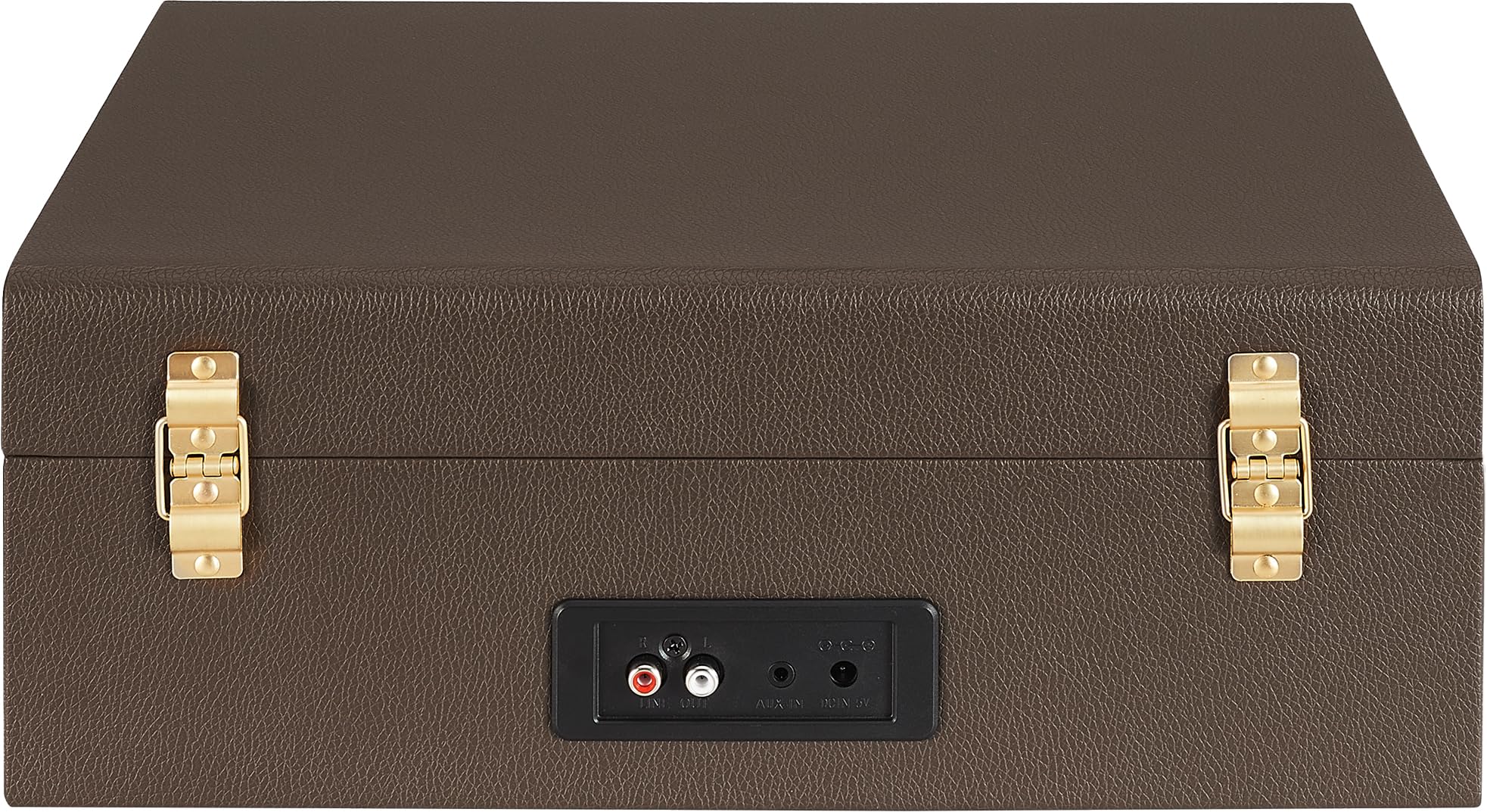 Crosley CR8017B-CO Voyager Tourne-Disque Portable Vintage en Vinyle avec Bluetooth in/Out et Haut-parleurs intégrés, Cacao
