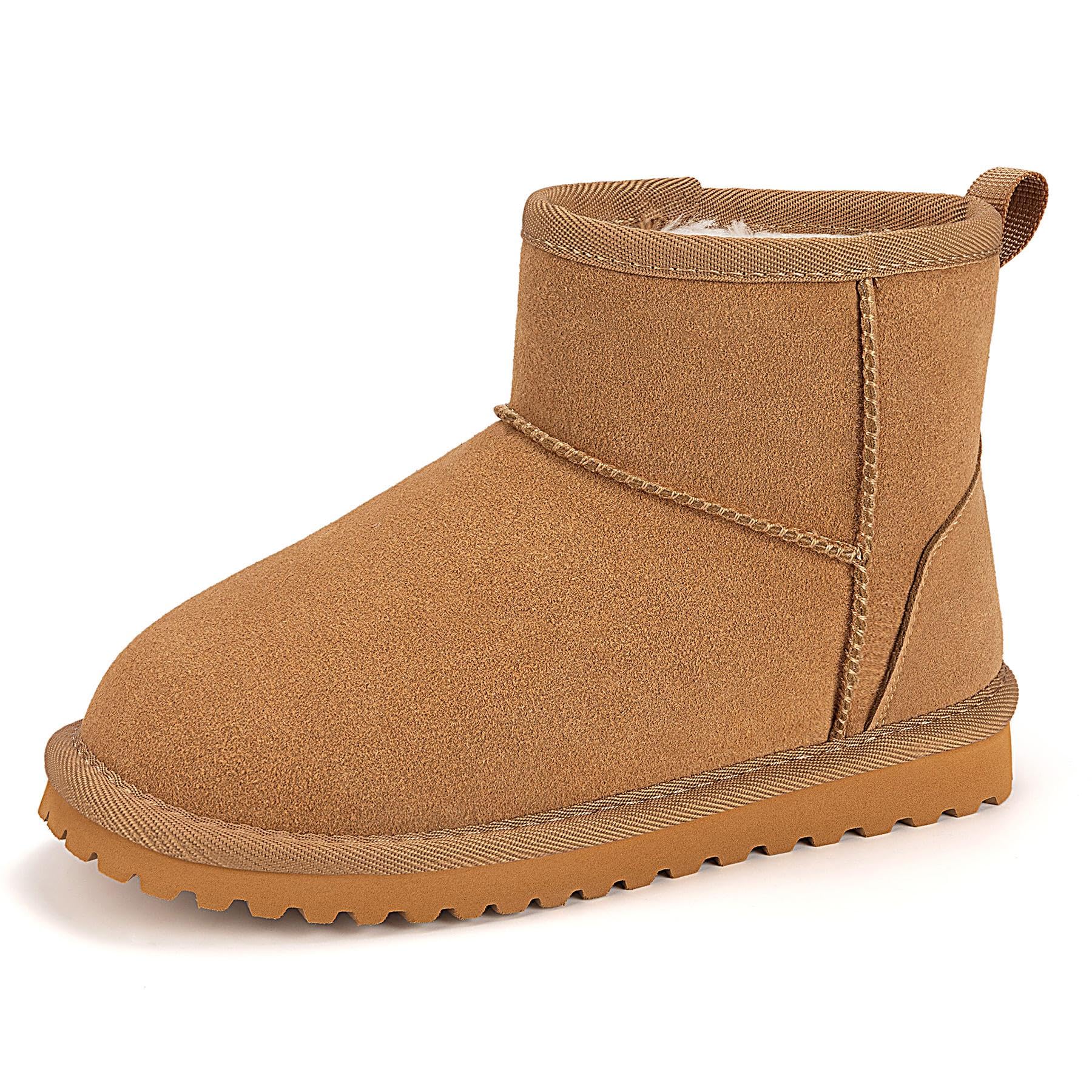 Mishansha Kids Winter Snow Boots Boys Girls for Toddler Little Kid Big Kid
