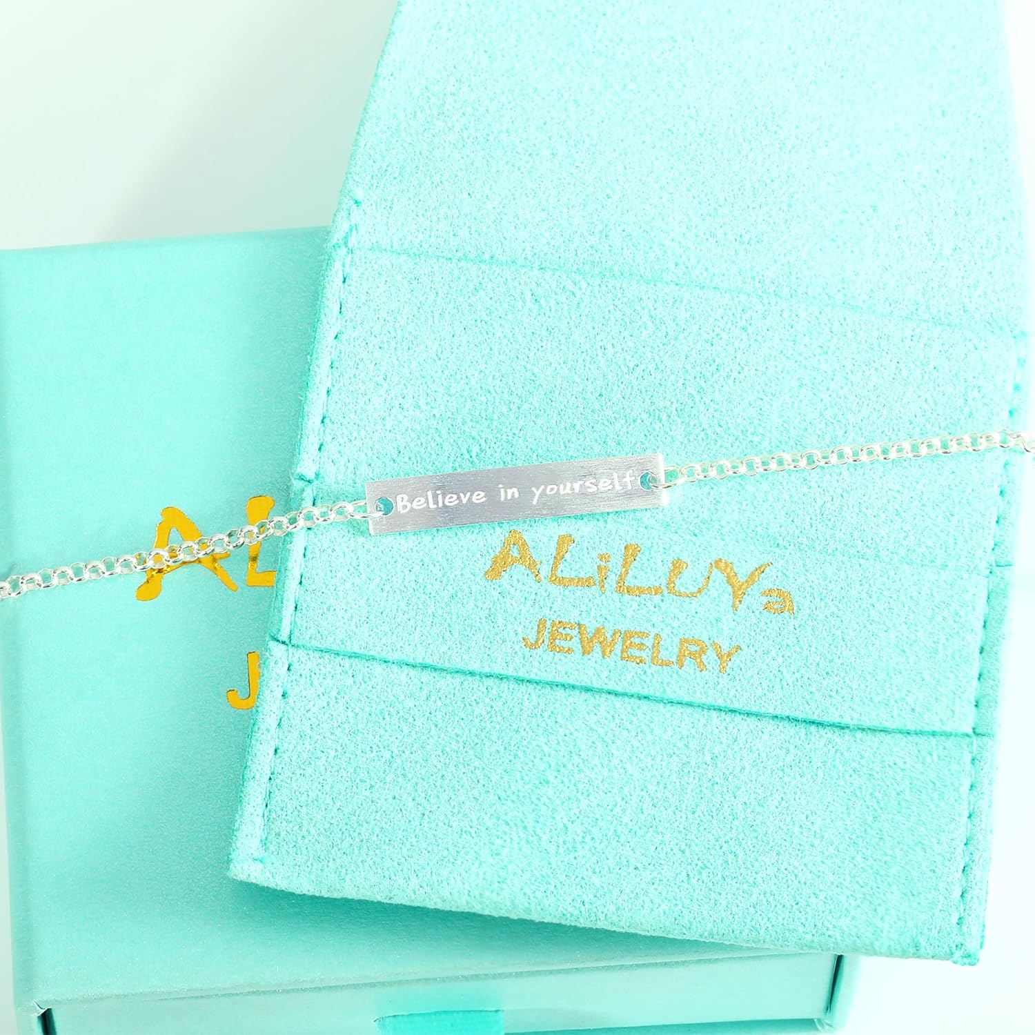 Believe in Yourself Bracelet for Women, 925 Sterling Silver Inspirational Confidence Jewelry, Meaningful Gift for Her - Image 6