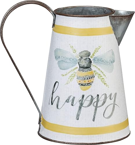 Primitives by Kathy Jarra decorativa de metal, mediana, feliz humilde