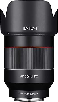 Rokinon IO50AF-E AF 50mm F1.4 Full Frame Auto Focus Lens for Sony E-Mount