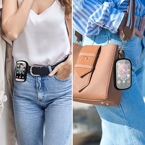 Miniatura 7 de TXEsign Funda de transporte para reproductor de MP3 y MP4 con ventana transparente, funda de transporte de viaje para pantalla táctil de 4 pulgadas,