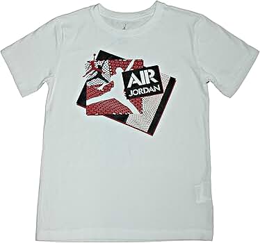 ビンテージNike Air Jordan キッズTシャツ L Amazon.com: Jordan Boys' Air Jordan T-Shirt, White, Large