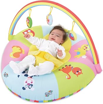 Galt Toys, 3 in 1 Playnest & Gym, Baby Activity Center & Floor Seat, Ages 0+, Multicolor, Model:1004819