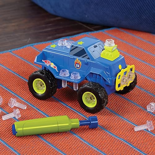 Miniatura 2 de Educational Insights vehículos de Monster Truck para diseñar y taladrar