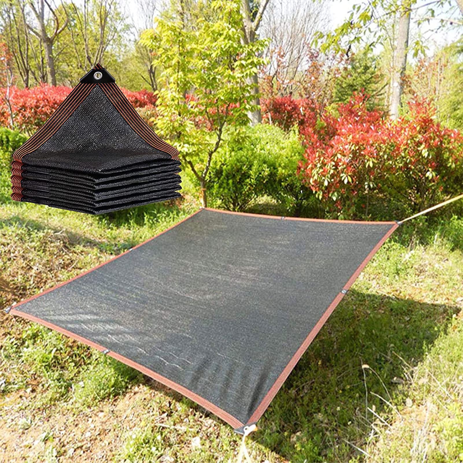 schattentuch camping HUHJYUGE 4x8m, Schattierungsnetz Schwarz, Rechteckig Beschattungsnetz mit Ösen UV-Beständiges Sonnenschutz Leicht, für Garten Pflanze Gewächshaus Scheune Garten Colour:Sand Klapprad- und Rennradfreunde Oldenburg oakely