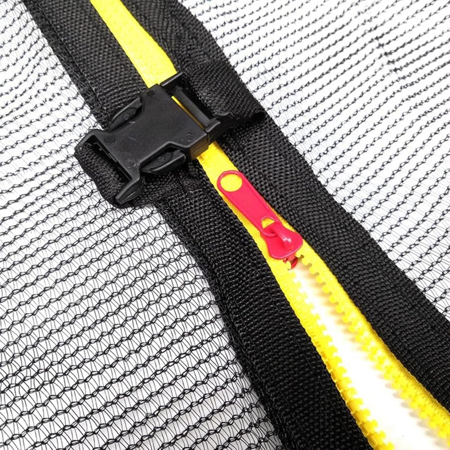 Replacement Trampoline Net, Safety Enclosure Net, for Anti Fall (NET ONLY),for 6 8 Arches Poles Round Frame Trampolines, Round Trampoline Protective Net