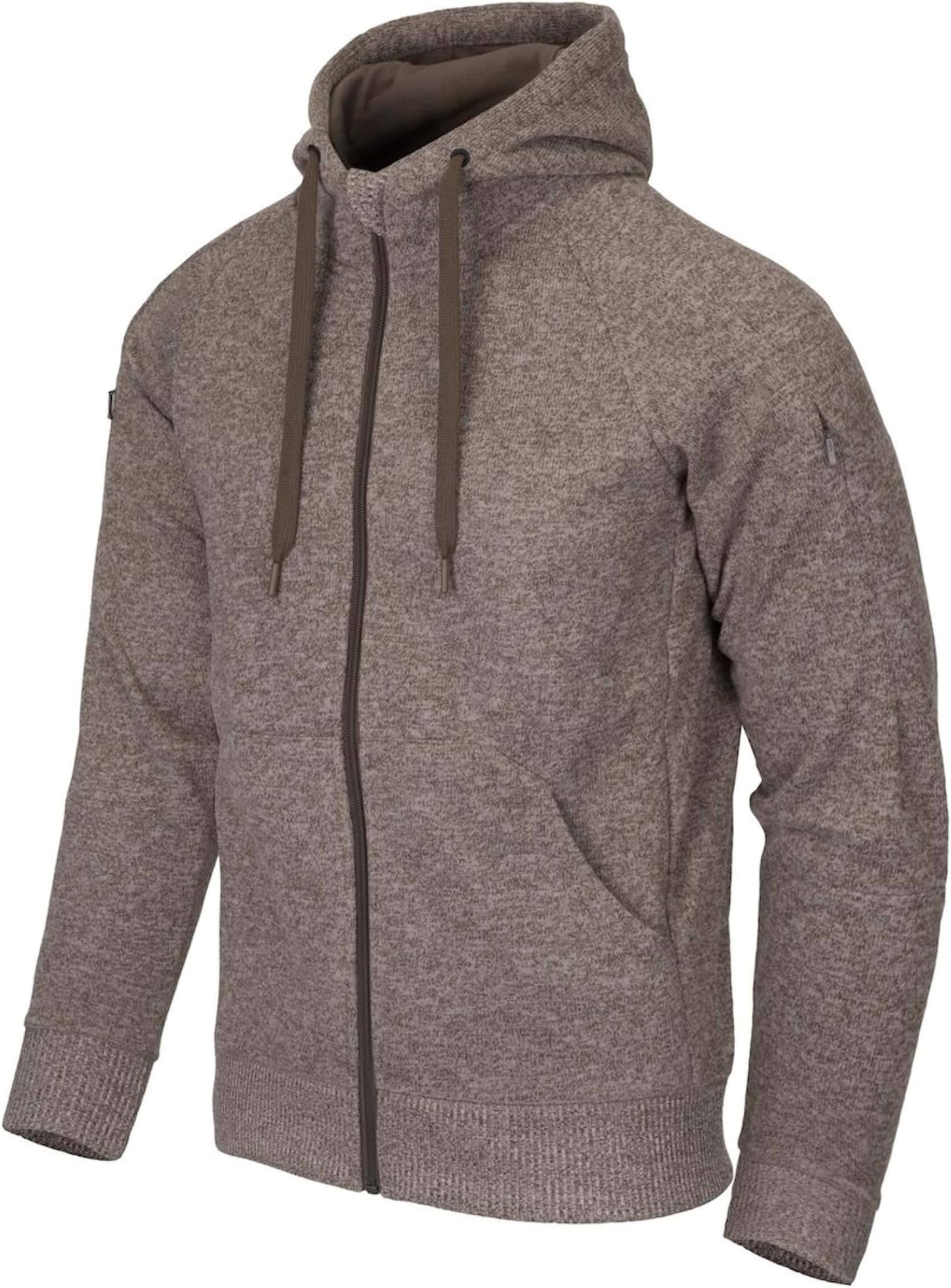 Helikon-TexCOVERT TACTICAL HOODIE (FULLZIP) LIGHT TAN MELANGE XXL/Regular