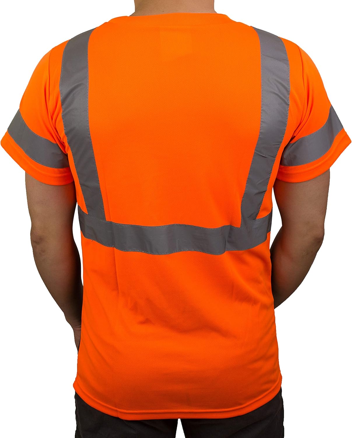 New York Hi-Viz Workwear RK-BFS8511/12 High-Visibility Class 3 T Shirt Parents : Tools & Home Improvement