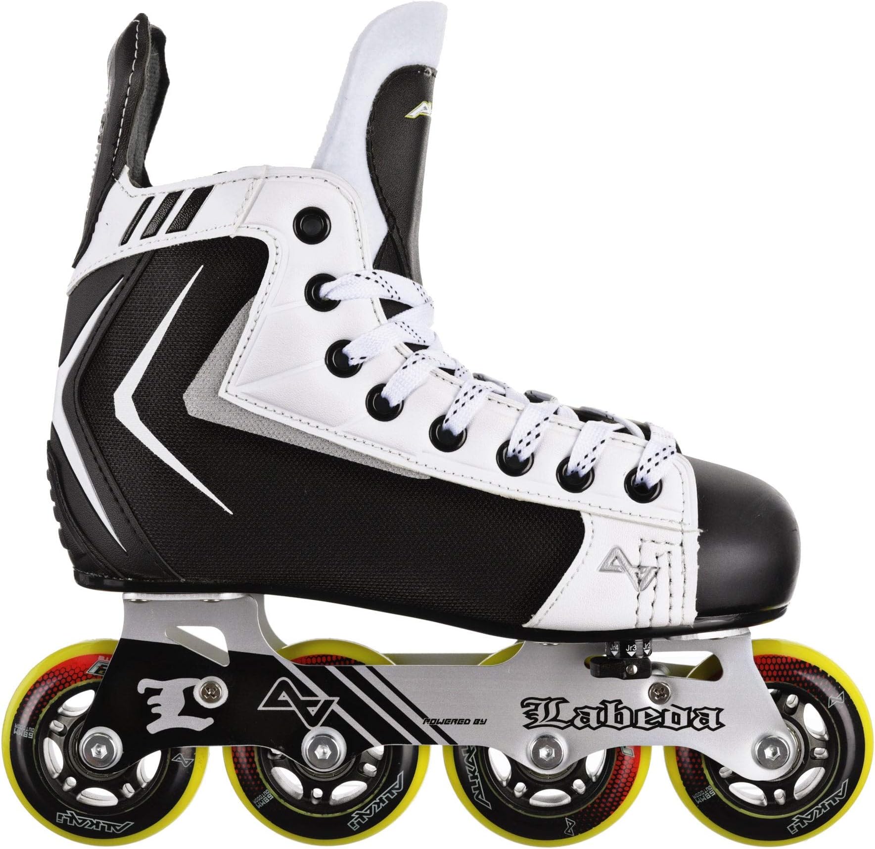 AlkaliHockey Junior Inline Roller Adjustable Skates Fits Size 2-5
