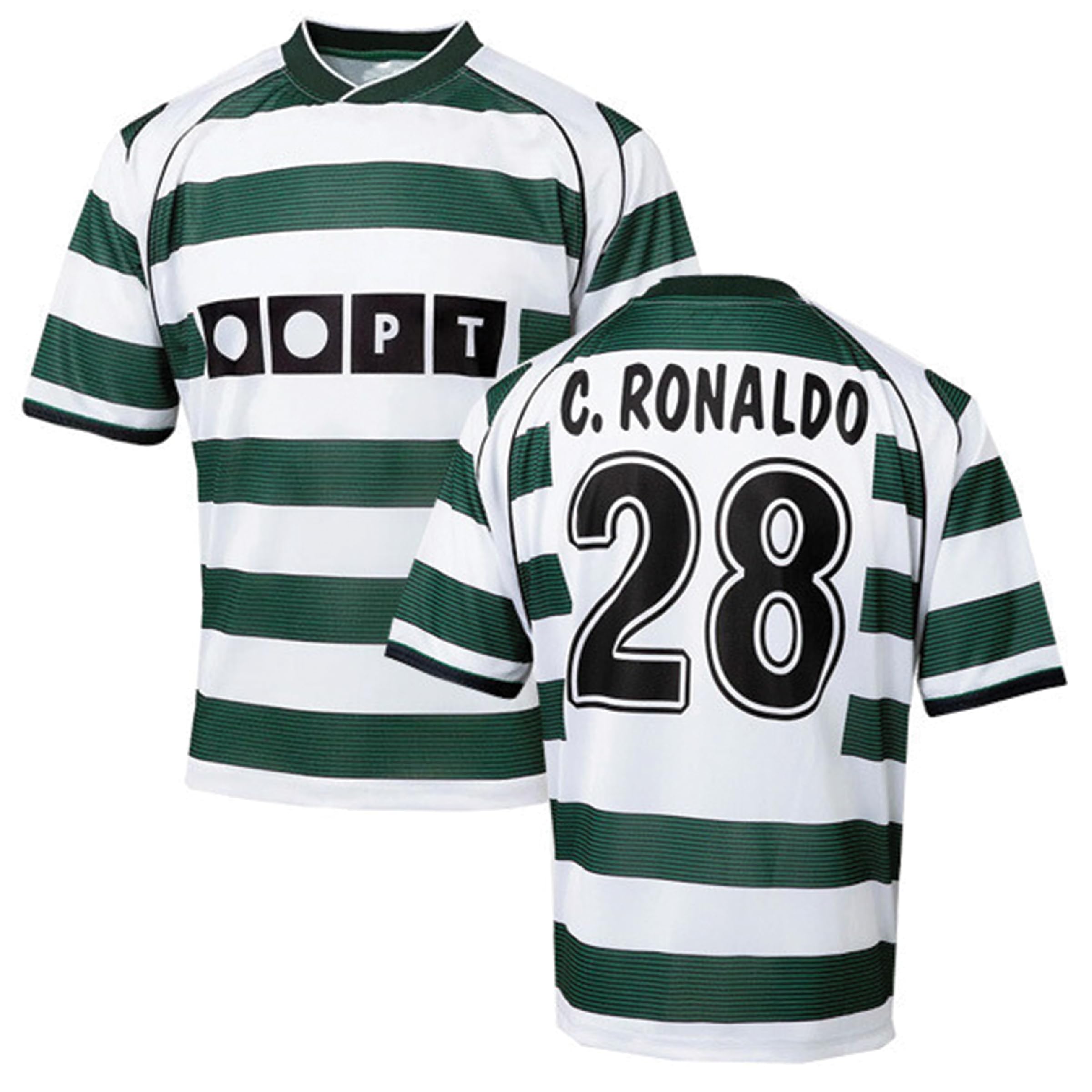 95miles garmentsCristiano Ronaldo Jersey 28 Number Sportiing First Club Football Old Jerseys Club Team Men's Home Jersey