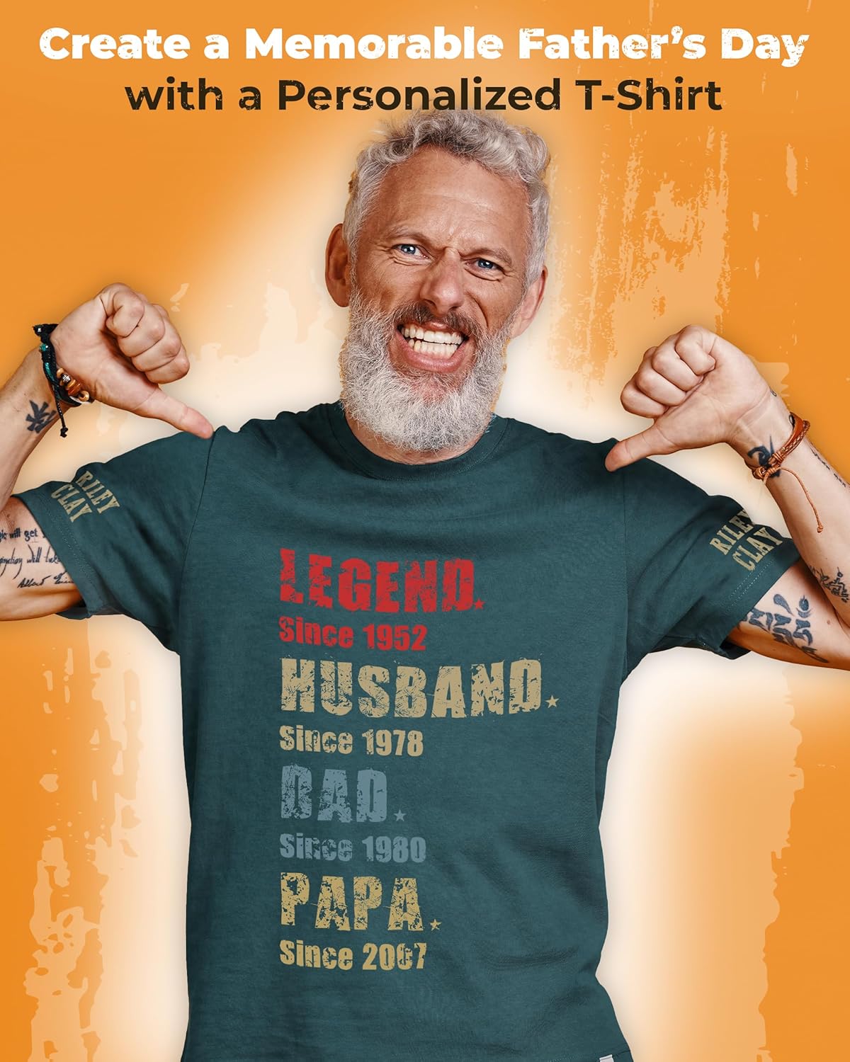 Personalized Dad Shirt, Custom Legend, Husband, Papa, Grandpa T-Shirt - Image 6