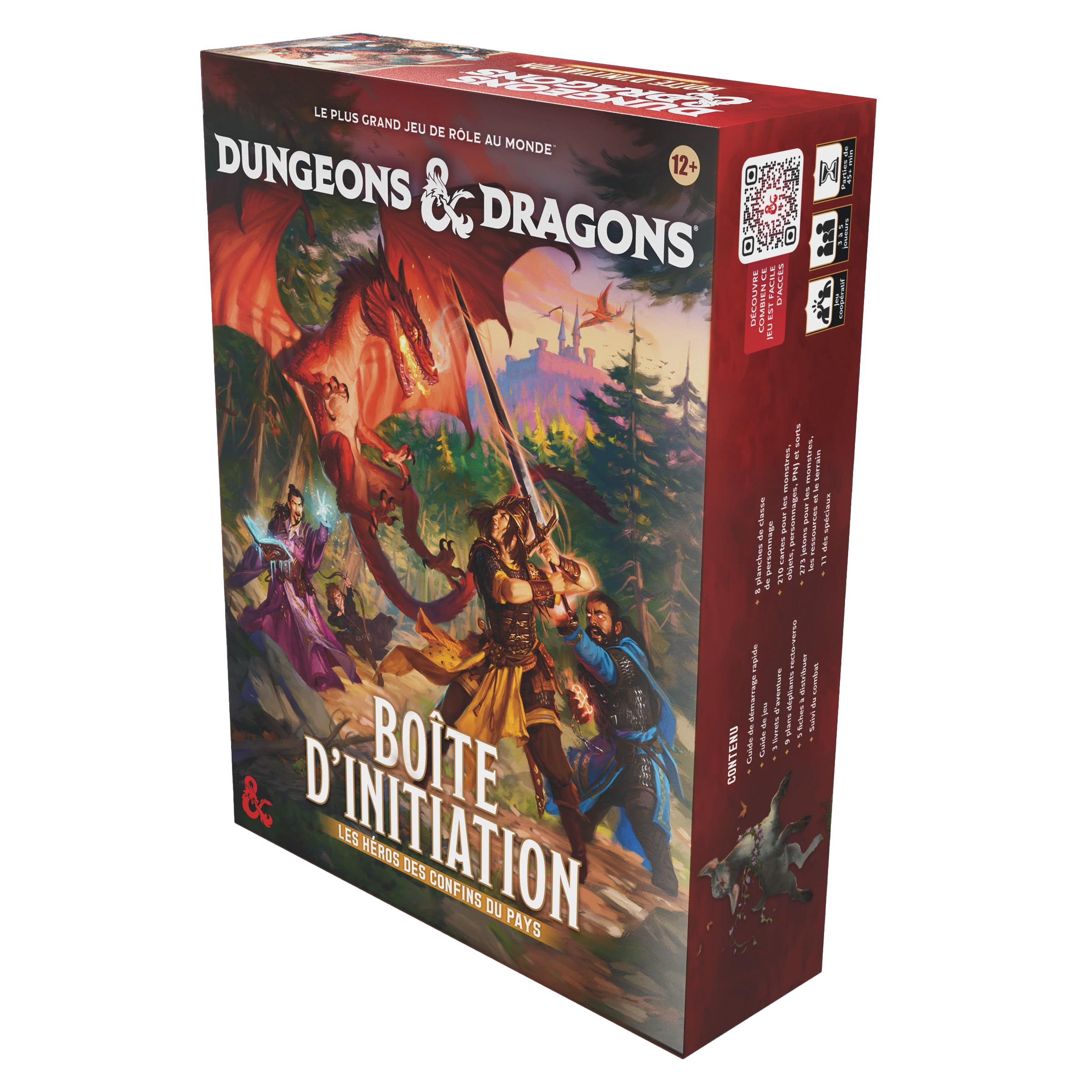 Dungeons & Dragons D&D Boîte d’Initiation: Les Héros des Confins du Pays
