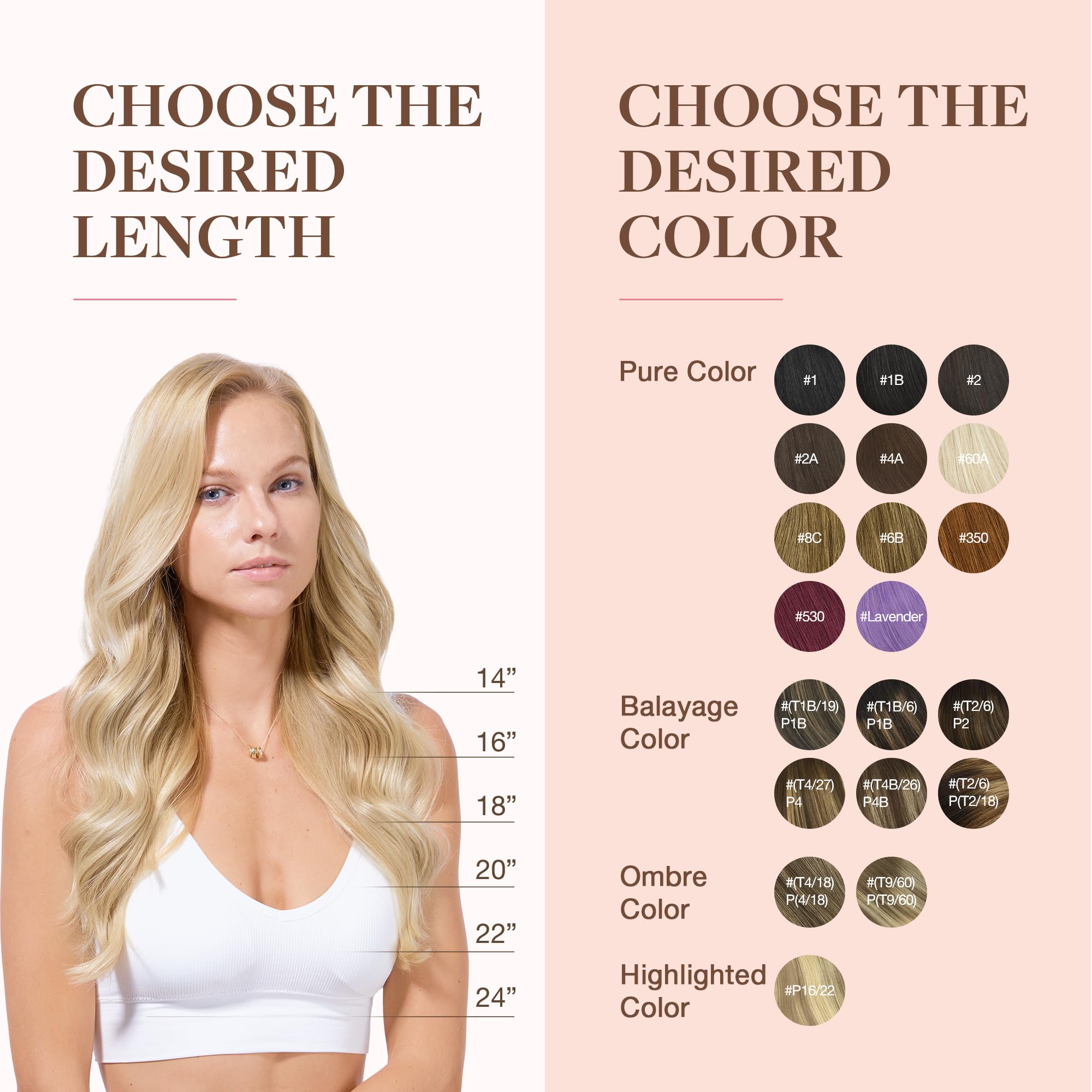 GOO GOO Clip in Hair Extensions Human Hair, 18inch 150g 9Pcs, #2 Dark Brown, Hair extensions for women, Human Hair Extensions Clip in — view 242