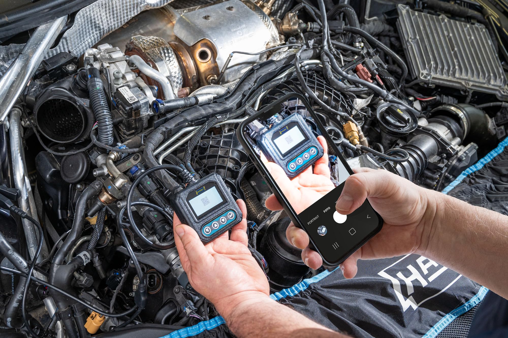 HAZET 4650-6 Comprobador de batería de coche