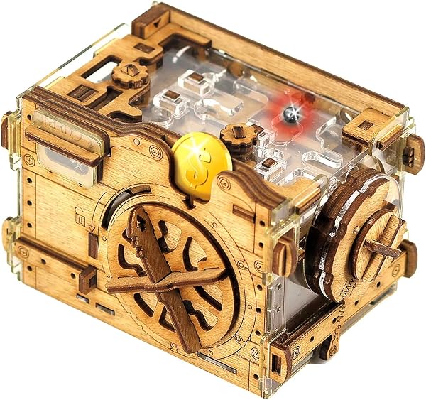 iDventure A-Maze-ing Safe | Puzzle Box for Adults | Creative Escape-Style Challenge | Unique 3D Puzzle for Memorable Gif