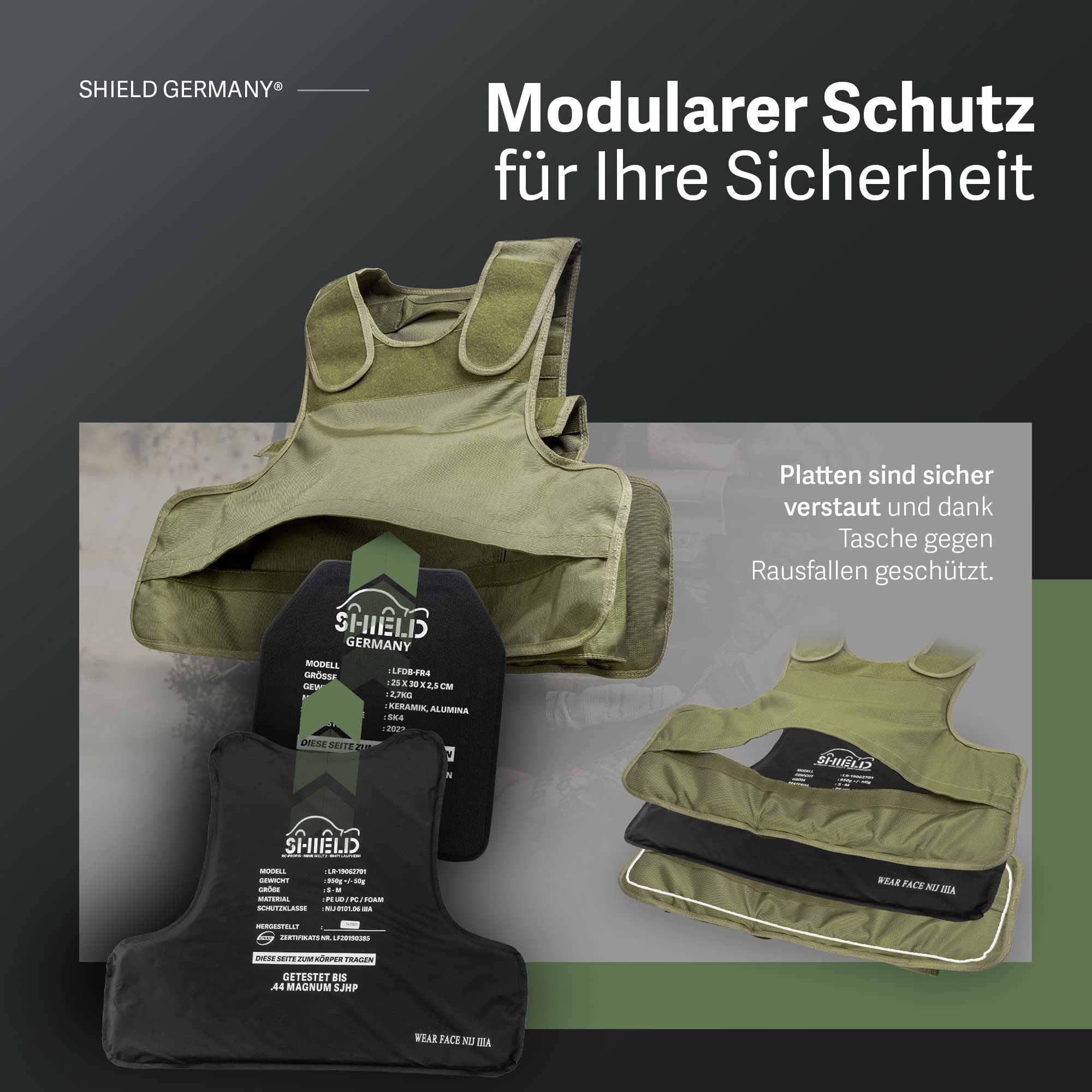 Unisex Sh-plt-oliv Arbeitsoberbekleidung (1er Pack)