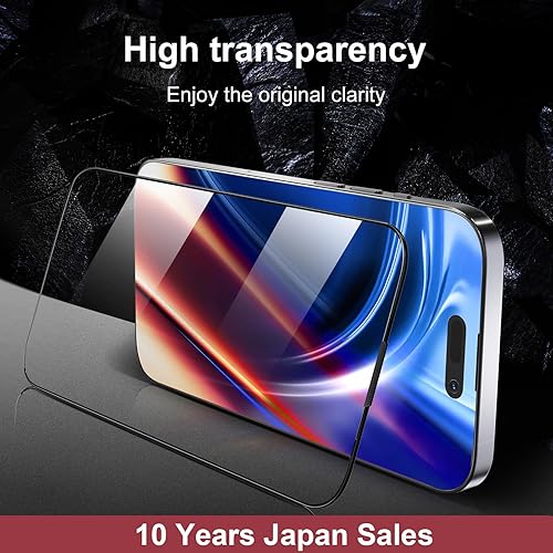 Miniatura 6 de OAproda 1 pieza más fuerte que 3 piezas  Protector de pantalla integrado a prueba de polvo para iPhone 15 Pro Max protección completa 9H+