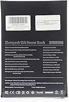 Vista 10 de Shargeek Cargador portátil, Storm 2 100 W 25600 mAh, primer paquete de batería transparente del mundo con pantalla IPS, CC y 2 puertos USB C y USB