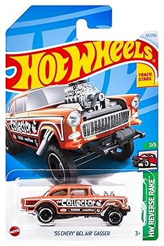 新品12個セットホットウィールベーシックカー 55 シェビー ベルエアギャッサー Amazon.co.jp: ホットウィール(Hot Wheels) ベーシックカー '55