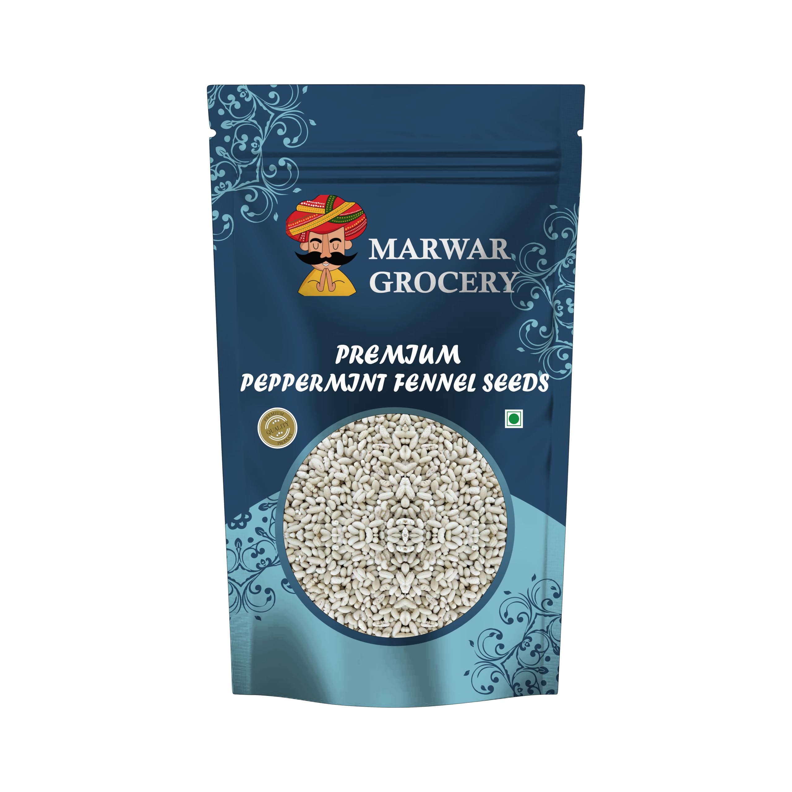 MARWAR GROCERY Peppermint Fennel Seeds 400gm - Madrasi saunf - White saunf | Fennel (Saunf) | No Artificial Colours And Preservatives (B0CXDZ9MGJ) Amazon Price History, Amazon Price Tracker