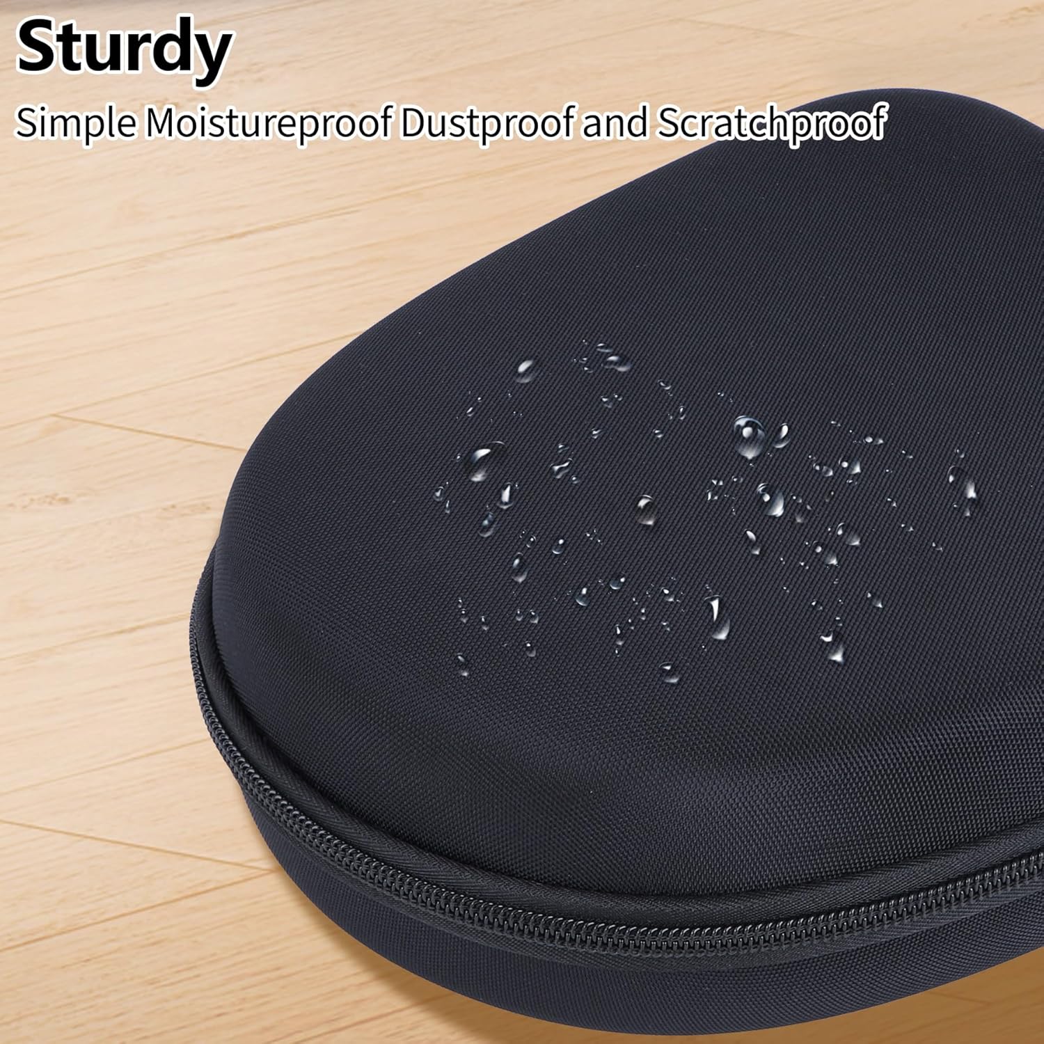 Hard Case Replacement for Sony WH-1000XM6, WH-1000XM5, WH-1000XM4, WH-1000XM3 Noise Canceling Headphones, Portable Travel Headphone Cases (Black Case) - Image 7