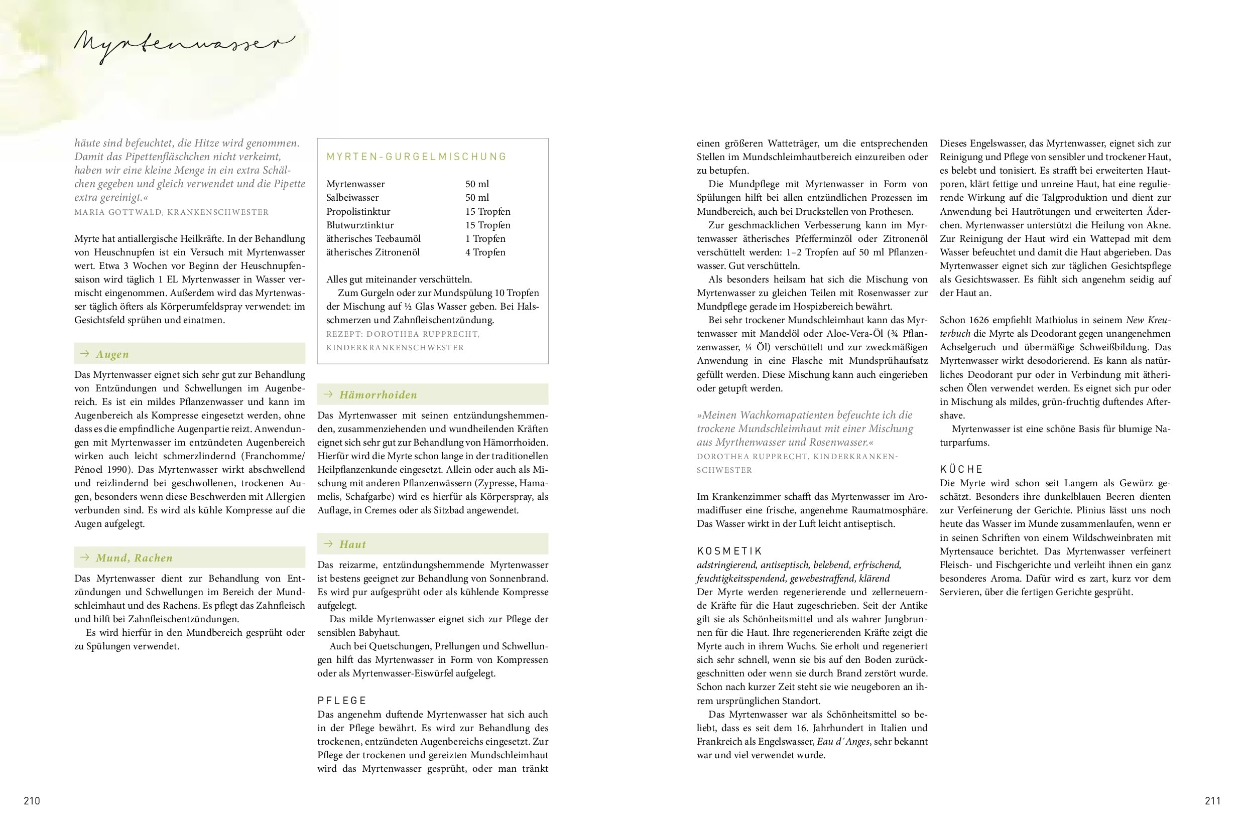 Das große Buch der Pflanzenwässer: Pflegen, Heilen, Gesund Bleiben mit Hydrolaten. 80 Pflanzenwässer, 200 Rezepte & praktische Anwendungen. Aromatherapie, Geschichte, Destillationsanleitungen