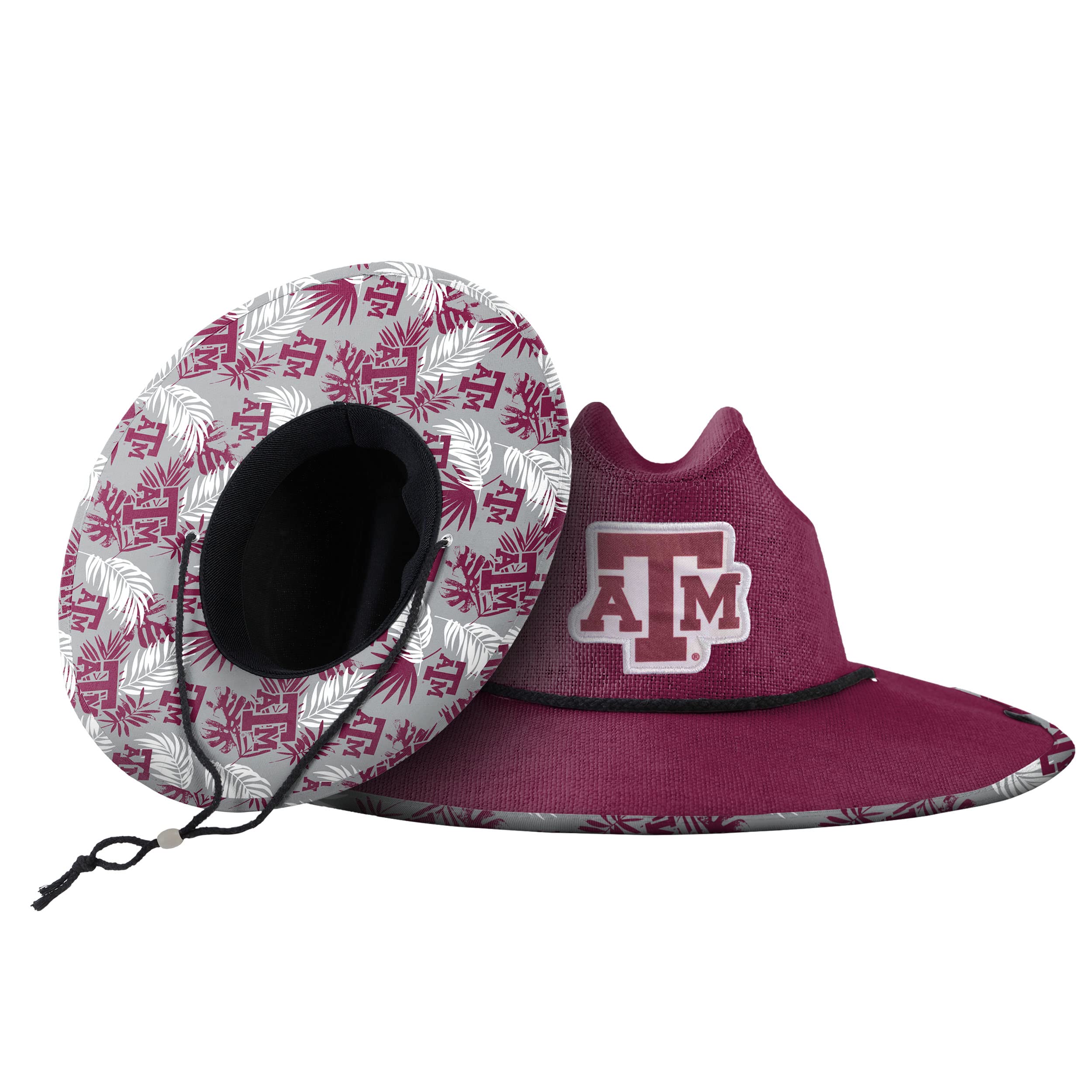FOCO Texas A&amp;M Aggies NCAA Team Color Straw Hat