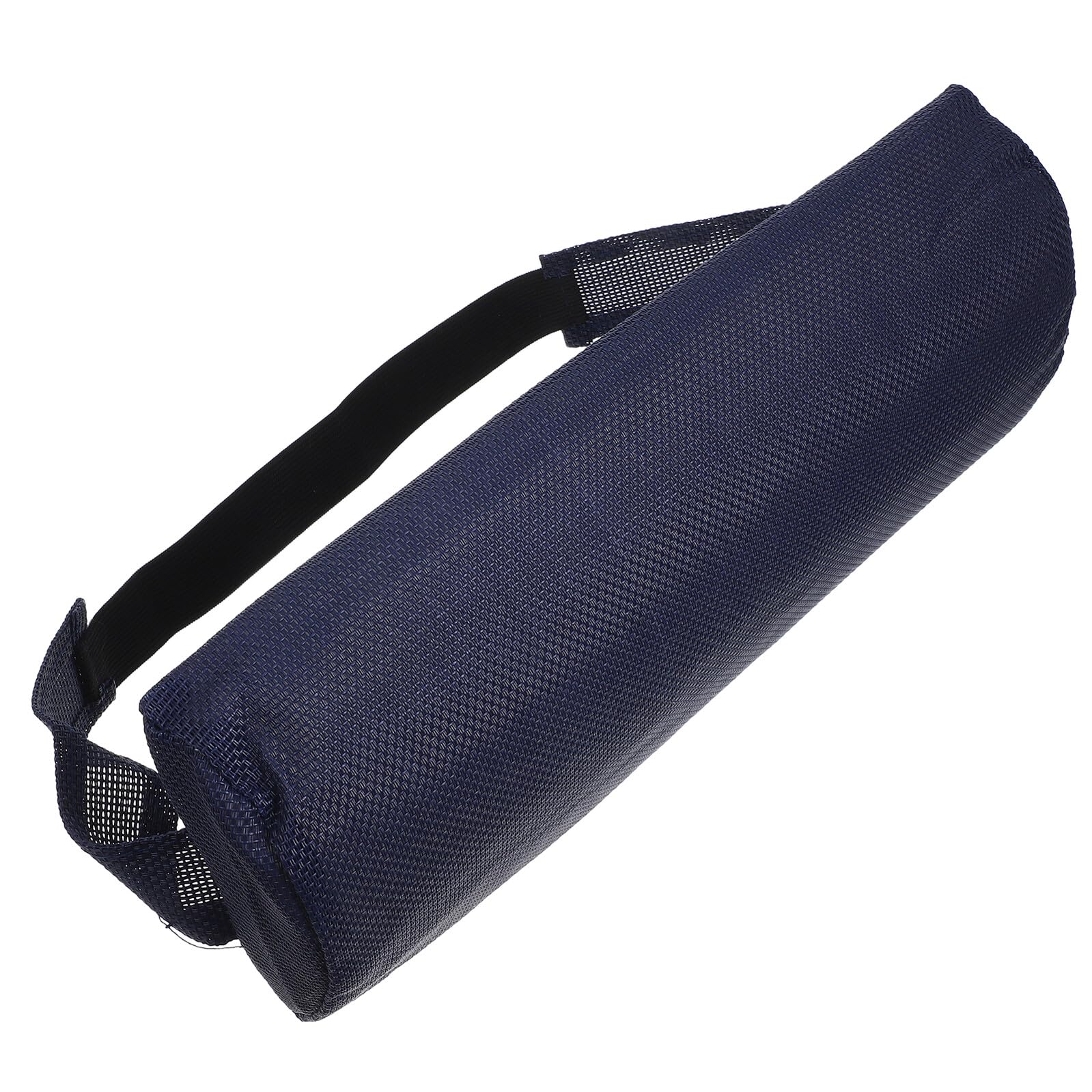 ABOOFAN Deck Chair Headrest Pillow Navy Blue 35x6x15cm Memory Foam Reusable Lounge Chair Head Support Cushion for Beach Patio Garden Recliner Seating