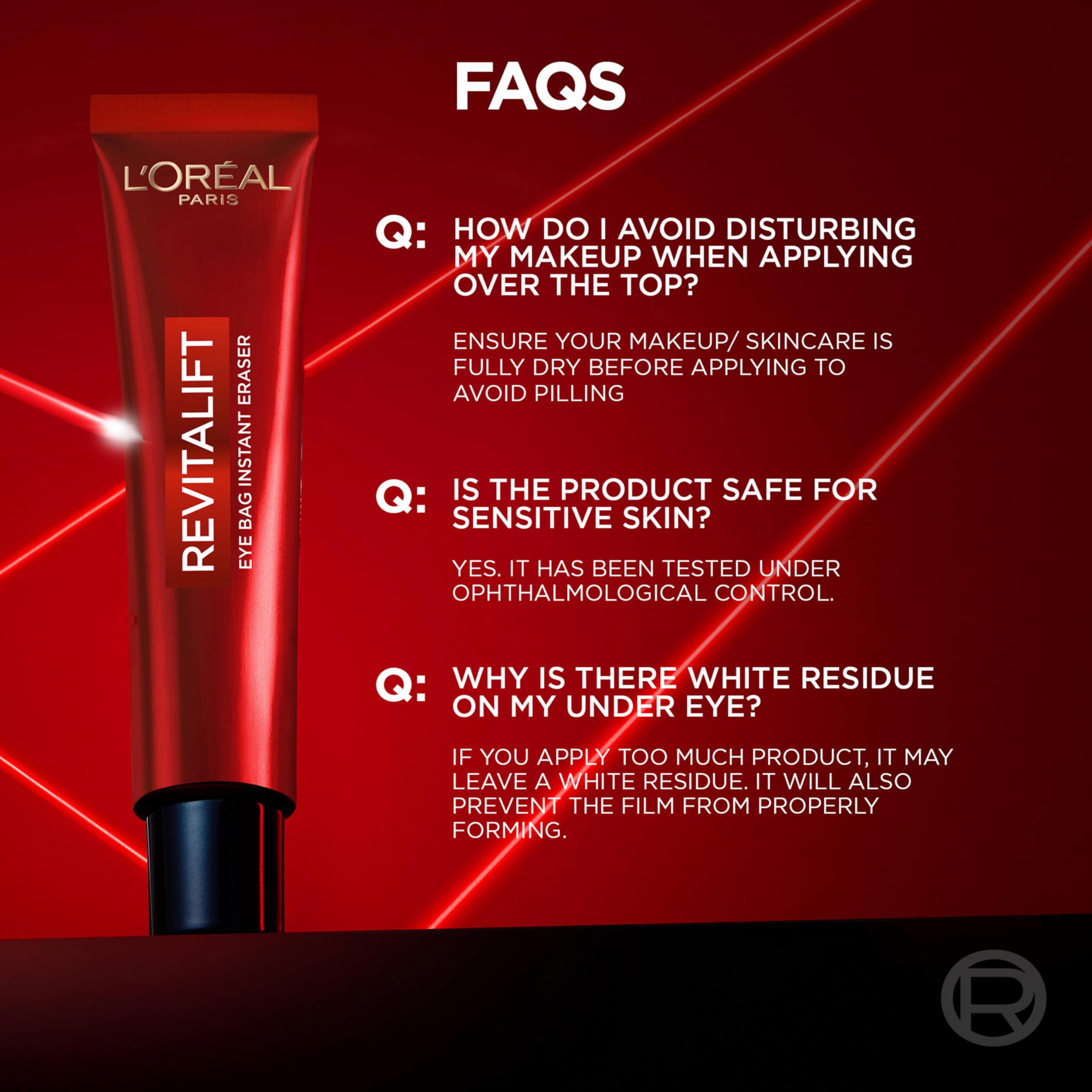 L'OREAL PARIS Revitalift Laser Eyebag Instant Eraser Eye Cream