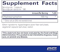 Vista 10 de Suplemento Pure Encapsulations, 5 hidroxitrptófano , 1