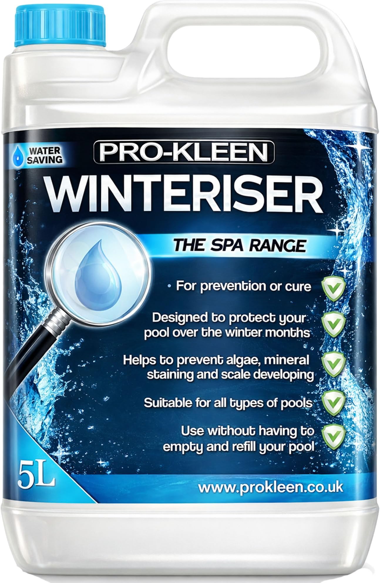 Swimming Pool Algaecide Winteriser Chemical (5 Litres)