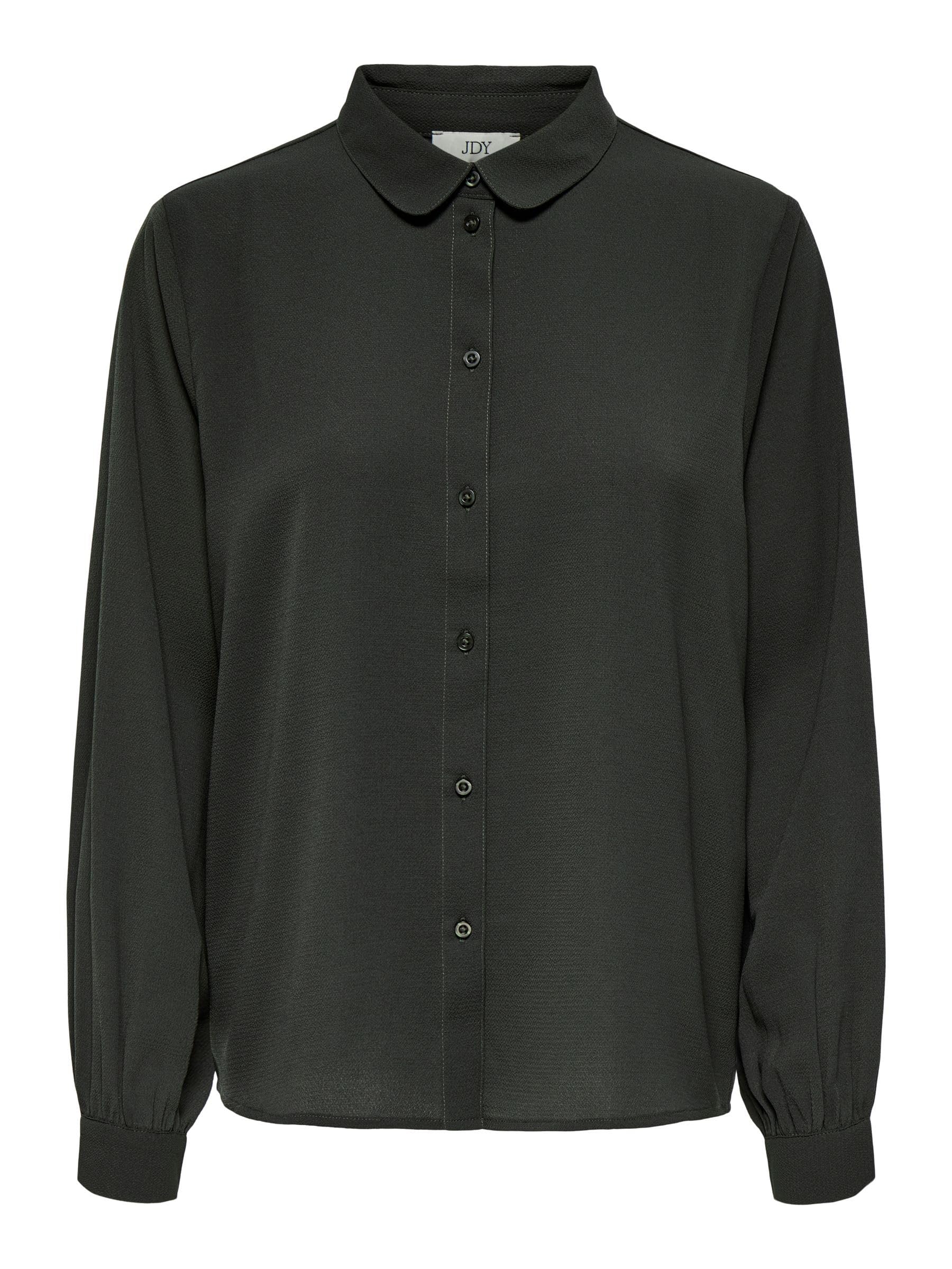 JdY Brooke WVN Noos L/S Shirt, Peat, 14