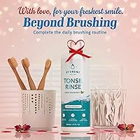 Vista 7 de Everest - Enjuague bucal con piedra amígdica, enjuague oral natural sin alcohol para el mal aliento y alivio de la boca seca, menta verde, 17 onzas