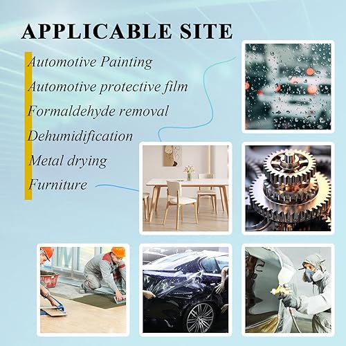 Miniatura 6 de Solary Lámpara de curado de pintura infrarroja, secadora de pintura infrarroja de onda corta de 2100 W 110 V con temporizador para cabina de pintura