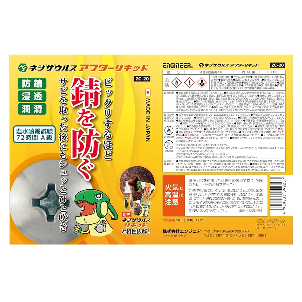 水次 Amazon.co.jp: ENGINEER エンジニア ネジザウルスアフター